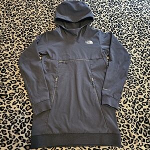 The North Face Kids/Girls Black Tekno Pullover Hoodie Size M 10/12 Flashdry